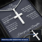God Made Moms | Custom Cross Necklace