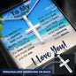 To My Mom Message Card Necklace