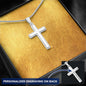 Mens Cross Necklace