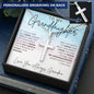 Granddaugher Cross Necklace