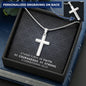 Stand Firm in Faith | Personalized Cross Necklace