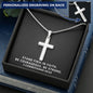 Stand Firm in Faith | Personalized Cross Necklace