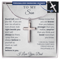To My Son Love Dad
