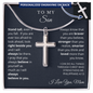 To My Son - Stand Tall - Etsy