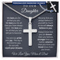 Gift for Daughter from Mom and Dad, Graduation Gift for Daughter To Our Daughter Necklace Love To Daughter Birthday College Graduation Gift