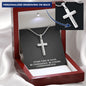 Stand Firm in Faith | Personalized Cross Necklace