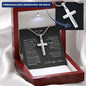 To My Son Cross Necklace