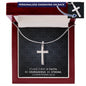 Stand Firm in Faith | Personalized Cross Necklace