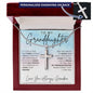 Granddaugher Cross Necklace
