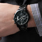 Personalized Black Stainless Steel Quality Luxury Quartz Watch