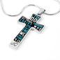 Personalized To My Son Cross Necklace
