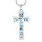 To My Son Cross Necklace
