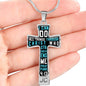 Personalized To My Son Cross Necklace