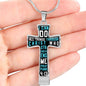 Personalized To My Son Cross Necklace