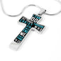 Personalized To My Son Cross Necklace