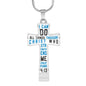 To My Son Cross Necklace