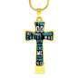 Personalized To My Son Cross Necklace