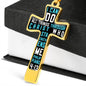 Personalized To My Son Cross Necklace