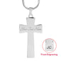 Personalized To My Son Cross Necklace