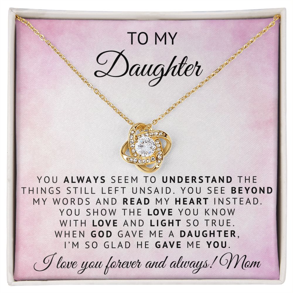 To My Daughter | God Gave Me A Daughter |
