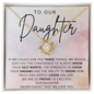 To Our Daughter
