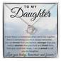 To My Daughter - Always Remember Necklace