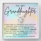 To My Granddaughter | Always Remember Necklace