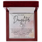To Our Daughter