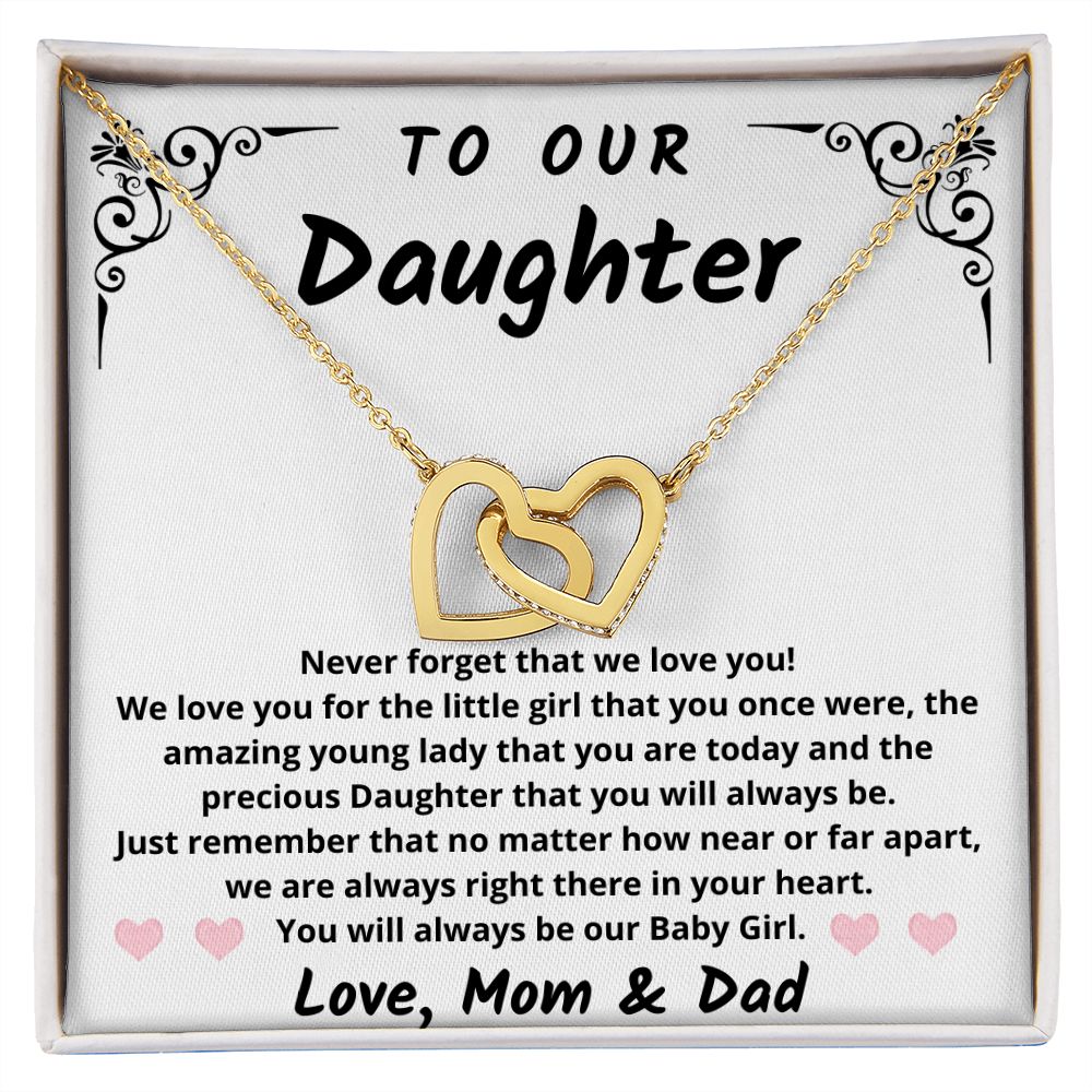 Gift for Daughter from Mom and Dad - Baby Girl