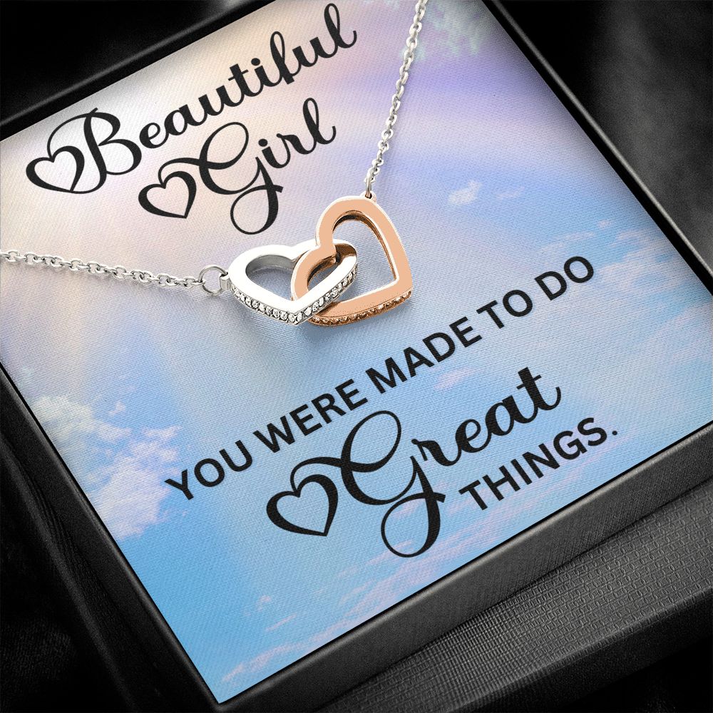 Gift for Daughter from Mom and Dad, Graduation Gift for Daughter To Our Daughter Necklace Love To Daughter Birthday College Graduation Gift