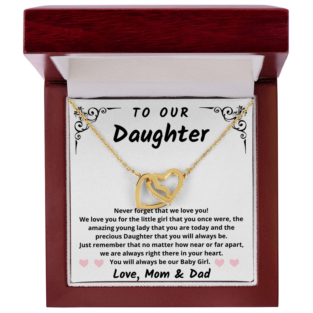 Gift for Daughter from Mom and Dad - Baby Girl
