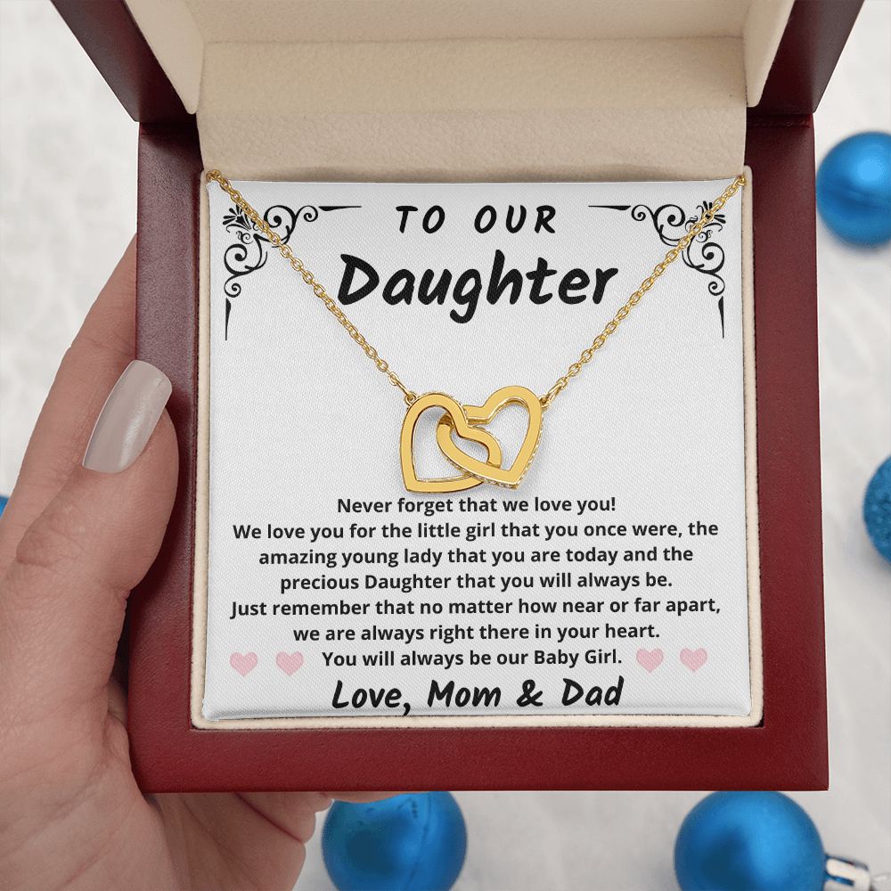 Gift for Daughter from Mom and Dad - Baby Girl