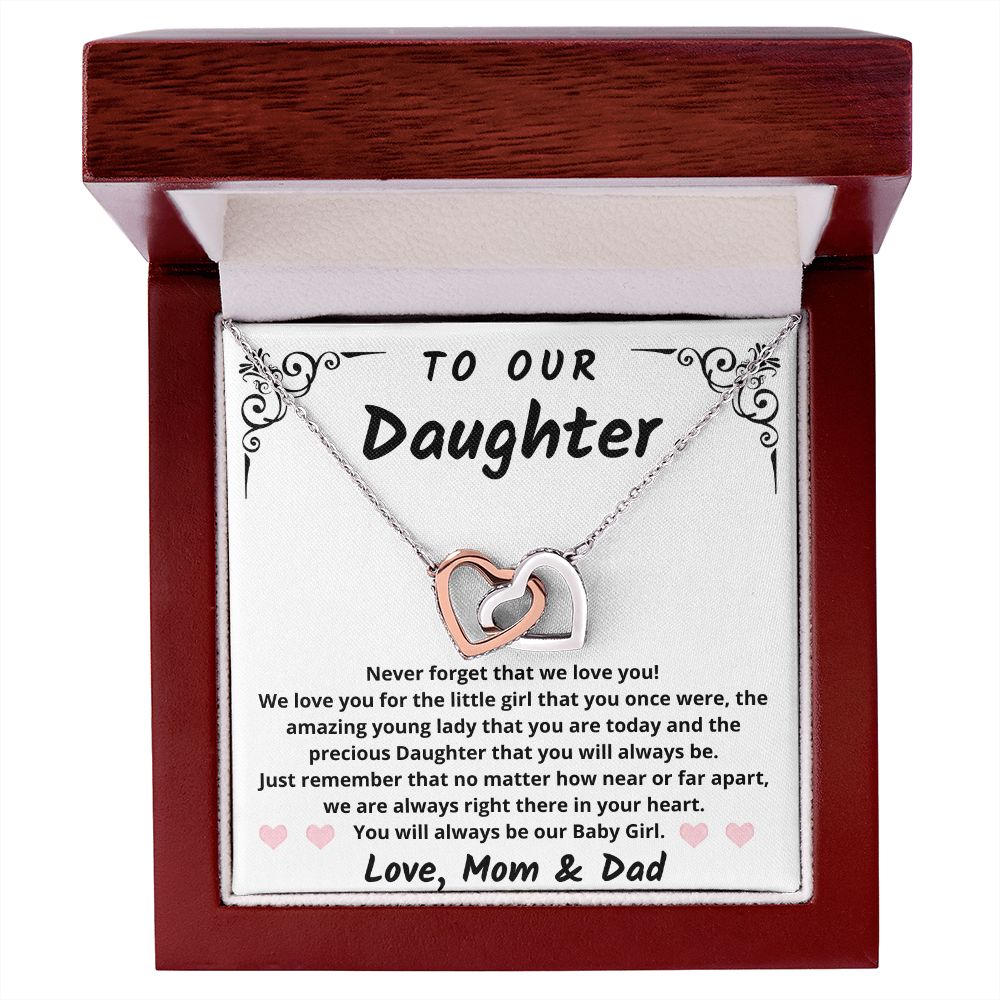 Gift for Daughter from Mom and Dad - Baby Girl