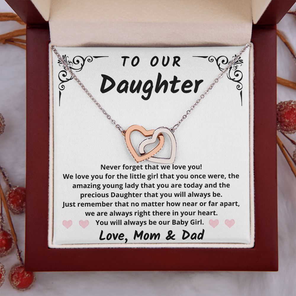 Gift for Daughter from Mom and Dad - Baby Girl