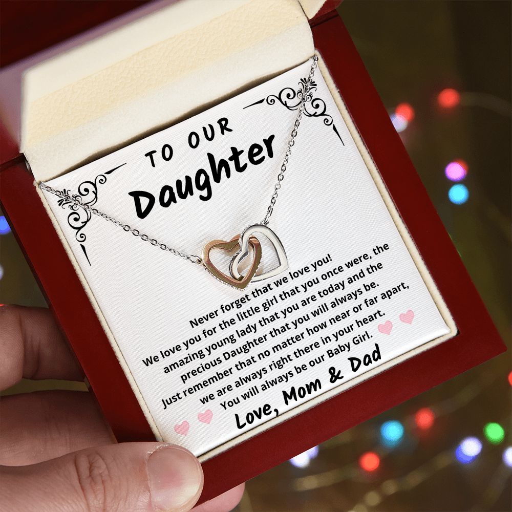Gift for Daughter from Mom and Dad - Baby Girl