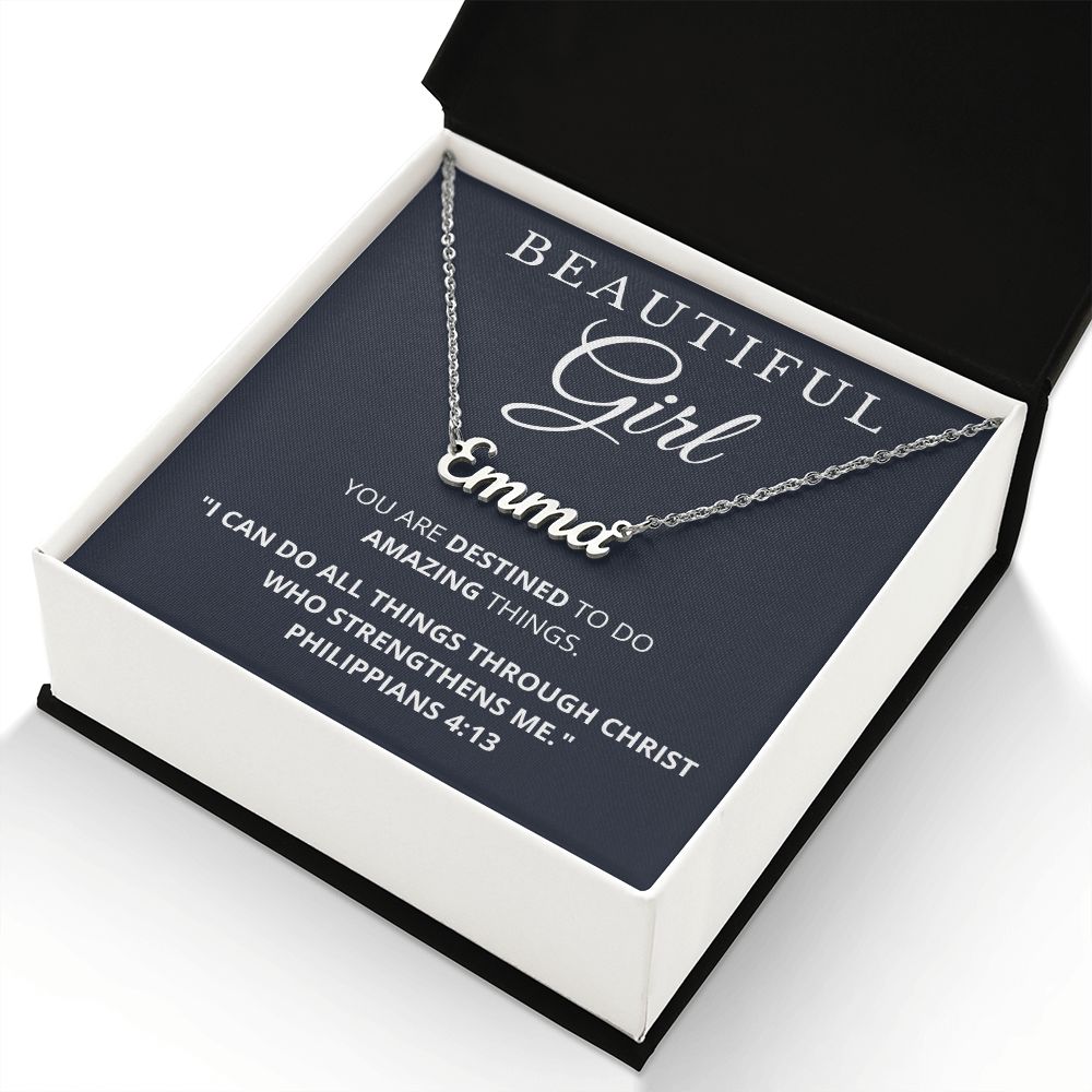 Personalized Jewelry, Personalized Signature Necklace, Custom Name Necklace, Signature Name Necklace, Dainty Name Jewelry, Gift For Her, Mother Day Gift, Christmas