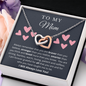 To My Mom - Good Interlocking Hearts V1