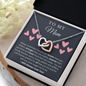 To My Mom - Good Interlocking Hearts V1