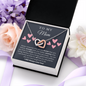 To My Mom - Good Interlocking Hearts V1