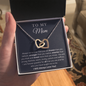 To My Mom - Interlocking Hearts