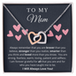 To My Mom - Good Interlocking Hearts V1