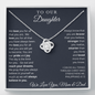 To Our Daughter