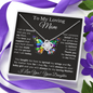 To My Loving Mom from Daughter - Butterfly