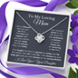 To My Loving Mom - Daughter - No Graphic