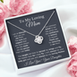 To My Loving Mom - Daughter - No Graphic