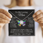 To My Loving Mom from Daughter - Butterfly