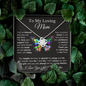 To My Loving Mom from Daughter - Butterfly