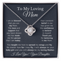 To My Loving Mom - Daughter - No Graphic
