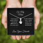 To My Mom Necklace from Your Favorite