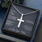 To My Son Cross Necklace